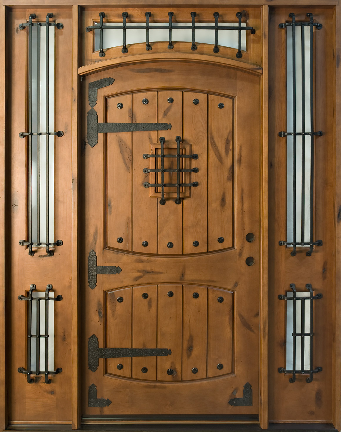 Oferta Puerta RÃºstica Ranuras Mod.07